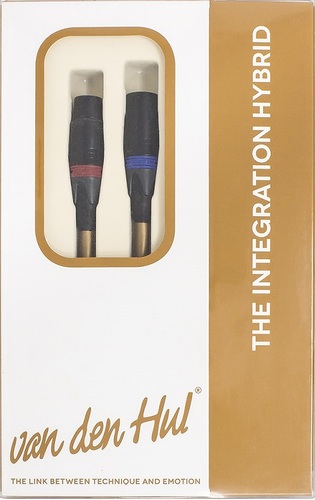 כבל אודיו RCA באורך 1 מטרים מבית VAN DEN HUL דגם Integration 