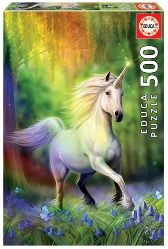 פאזל 500 חלקים- חד קרן ביער קסום