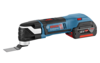 מסור/מלטשת רב שימושי GOP 18V-22 כולל סוללות 5.0Ah מבית BOSCH