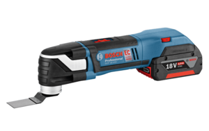 מסור/מלטשת רב שימושי GOP 18V-22 כולל סוללות 5.0Ah מבית BOSCH