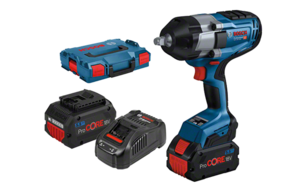מפתח רטיטה GDS 18V-1000 כולל 2 סוללות 5.5AH מבית BOSCH