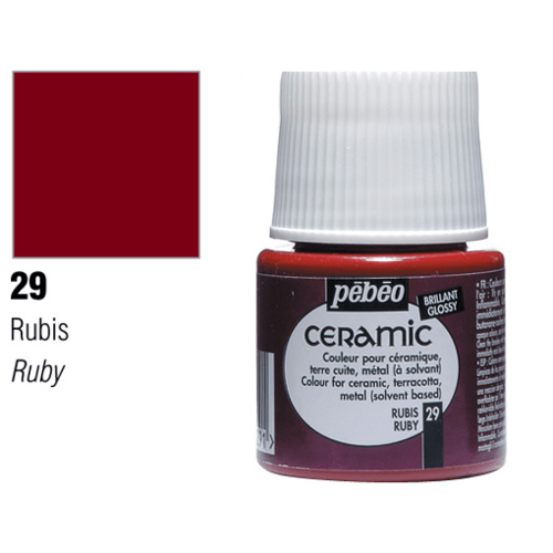 RUBY 29 CERAMIC - צבעי קרמיקה
