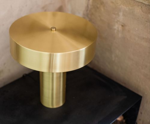 מנורת שולחן זהובה KARL table lamp