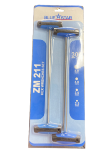 סט אלן T ארוך 30ס"מ + מגנט 