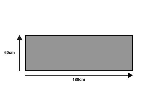 שטיח  DUO MOCHA floor mat 60X180