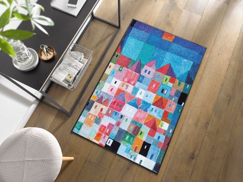 שטיח COLOURFUL HOUSES floor mat 75X190