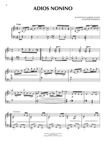 ספר תווים Astor Piazzolla Piano Collection