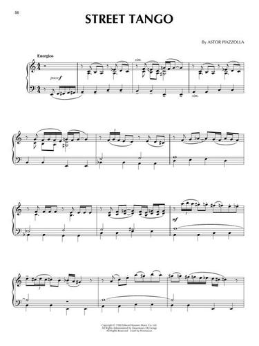 ספר תווים Astor Piazzolla Piano Collection