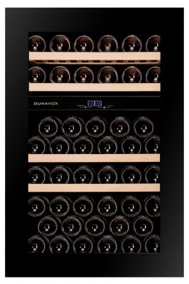 מקרר יין אינטגרלי Dunavox DAVG-49.116DB.TO