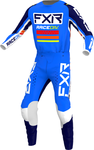 חליפת אף אקס אר קלאצ' פרו כחול / לבן FXR CLUTCH PRO 