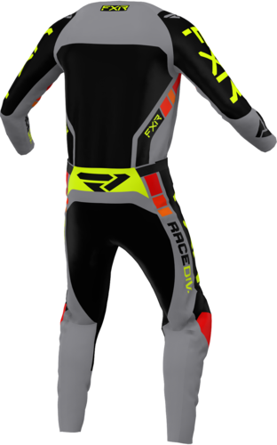 חליפת אף אקס אר קלאצ' פרו אפור / שחור FXR CLUTCH PRO 