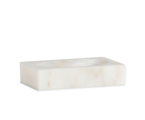 סבוניה מלבנית שיש לבן MARBLE
