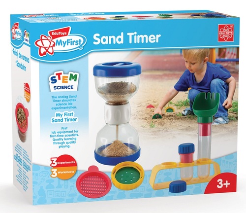 משחק לחינוך טכנולוגי והבנת מושג הזמן - שעון החול הראשון שלי