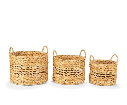  סל קש יקינטון גדול  fiber basket