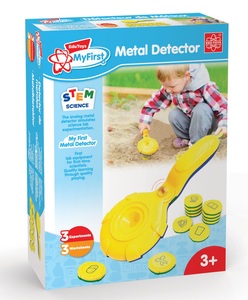 משחק לחינוך טכנולוגי והכרת חומרים - גלאי המתכות הראשון שלי + 10 דיסקיות זיהוי