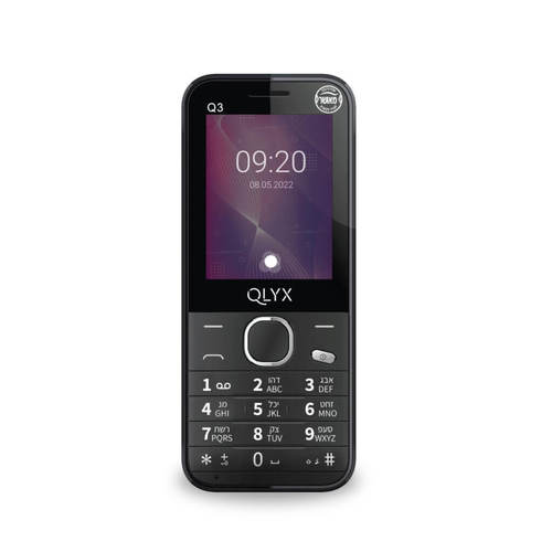 טלפון סלולרי 4G כשר  QLYX Q3 -  2024