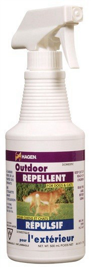 ספריי מרחיק כלבים מחצר וגינות – Hagen outdoor מ