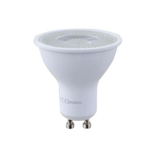 נורת LED דקרויקה Eurolux 7W GU10 לבן חם גוון אור 2900K יורולוקס