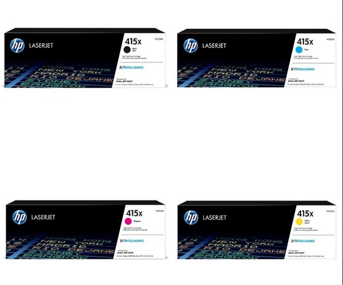 סט 4 טונרים מקוריים HP 415X