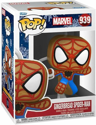 בובת פופ: Holiday Gingerbread Spider-Man ספיידרמן גינג'ר ברד