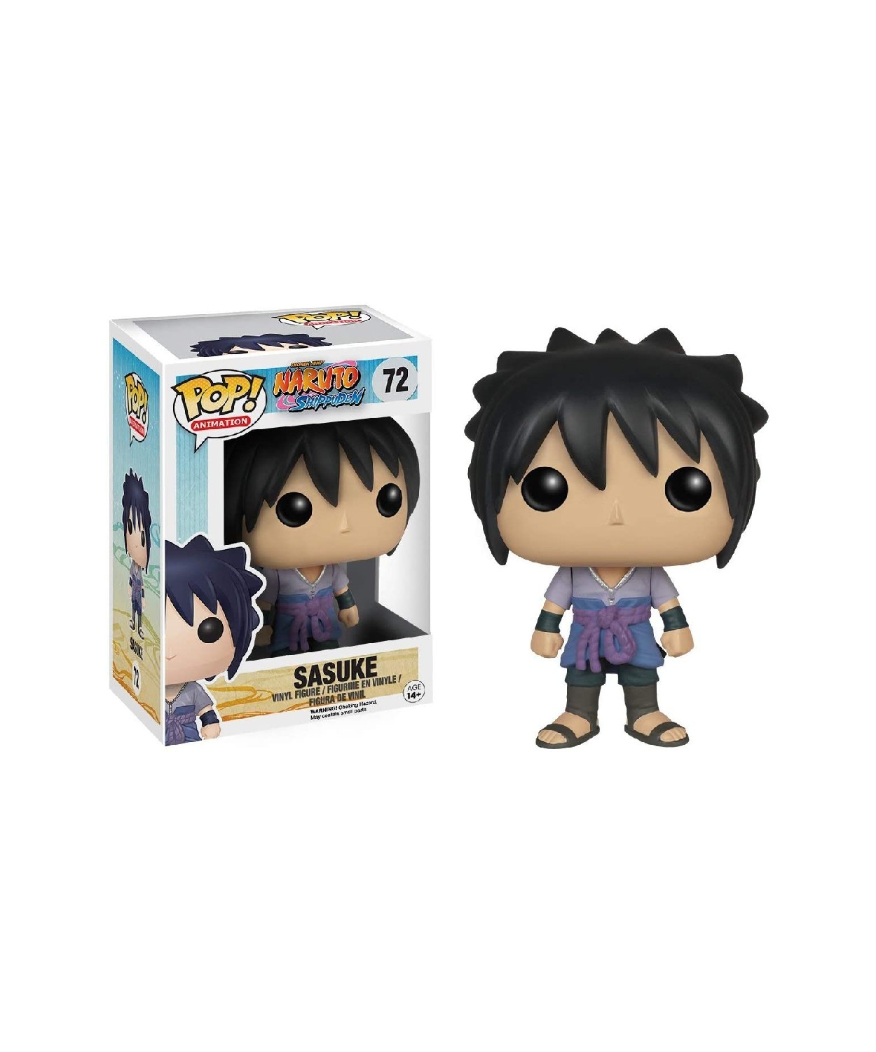 בובת פופ – Funko Pop! Animation: Naruto – Sasuke #72