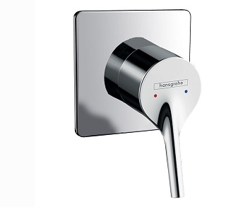HANSGROHE כיסוי 3 דרך סדרת טליס עם רוזטה מרובעת בקוטר 10 ס"מ 72606182