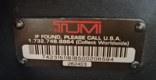 טומי תיק עסקים מחשב עד 17 אינץ TUMI Expandable Brifcase pre owned