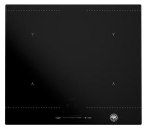 כיריים 60 ס"מ זכוכית מחוסמת שחורה דגם P604IM2B2NE