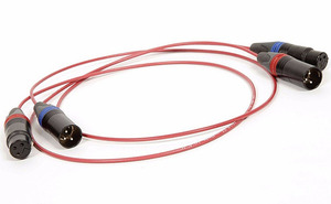 כבל אודיו XLR באורך 0.8 מטרים מבית VAN DEN HUL דגם Orchid