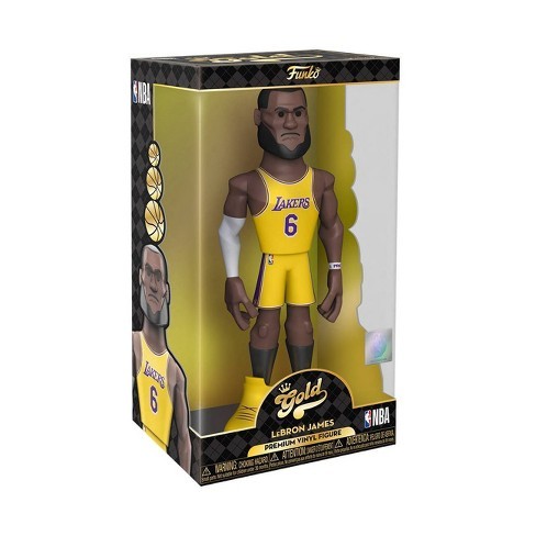 בובת אספנות 10 אינץ': Lakers Lebron James - לברון ג'יימס מהלייקרס