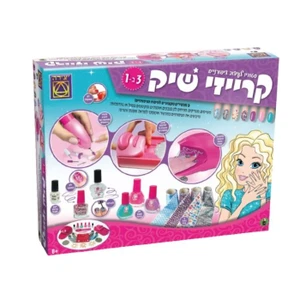 ציפורניים קרייזי שיק 3 ב-1
