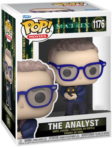 POP Movies: The Matrix 4- The Analyst(אקסקלוסיבי מדבקה כסופה)