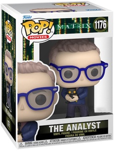 POP Movies: The Matrix 4- The Analyst(אקסקלוסיבי מדבקה כסופה) Funko