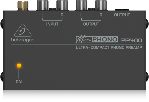 קדם מגבר לפטפון מבית BEHRINGER דגם PP400