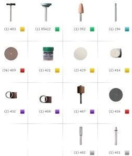 סט 52 אביזרים DREMEL 687