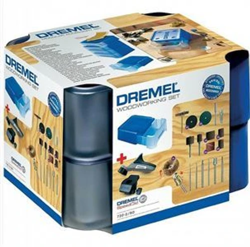 סט מודולרי 79 אביזרים לעבודות בעץ DREMEL 730