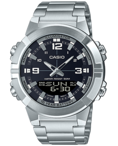 CASIO AMW-870D-1A משולב אנלוגי-דיגיטלי