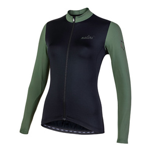 חולצת רכיבה נשים AIW LW Lady Jersey 2.0 שחור-ירוק