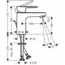 HANSGROHE ברז לכיור אמבטיה סדרת ורניס דגם 71580670