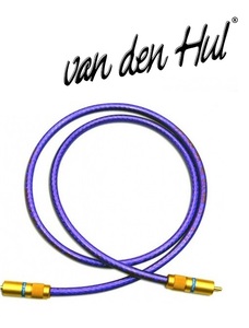 כבל אודיו RCA באורך 0.8 מטרים מבית VAN DEN HUL דגם MC silver G 65