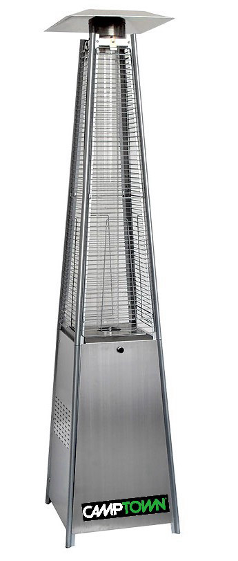 פטריית חימום גז פירמידה נירוסטה  FIRE TORCH Camptown 98109
