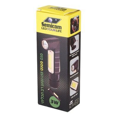 פנס פטנט לעבודה ולראש עם USB נטען רב תכליתי 