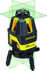 פלס לייזר 4 קווים 360 V+H ירוק 20 מ