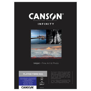 נייר הדפסה Canson Infinity Platine Fibre Rag A3