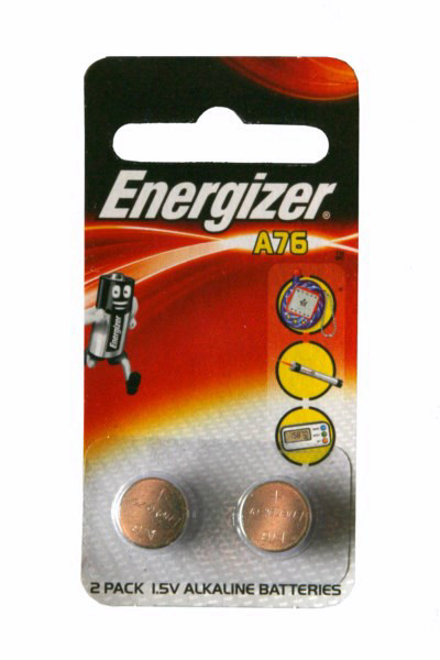 סוללות כפתור אנרג'יזר אלקליין 5  זוגות  LR 44 ENERGIZER     