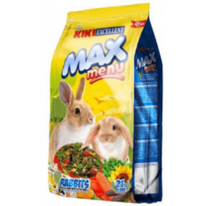מזון מלא לארנב קיקי 5 ק"ג KIKI MAX menu Rabbits