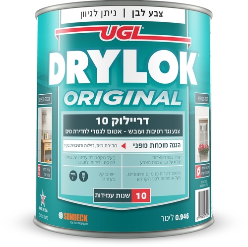 דריילוק 10 - צבע נגד רטיבות ועובש