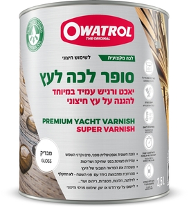 יאכט ורניש - סופר לכה לעץ