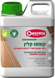 קומפו קלין - מנקה עץ סינטטי