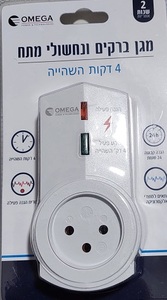 מגן ברקים ונחשולי מתח עם השהייה